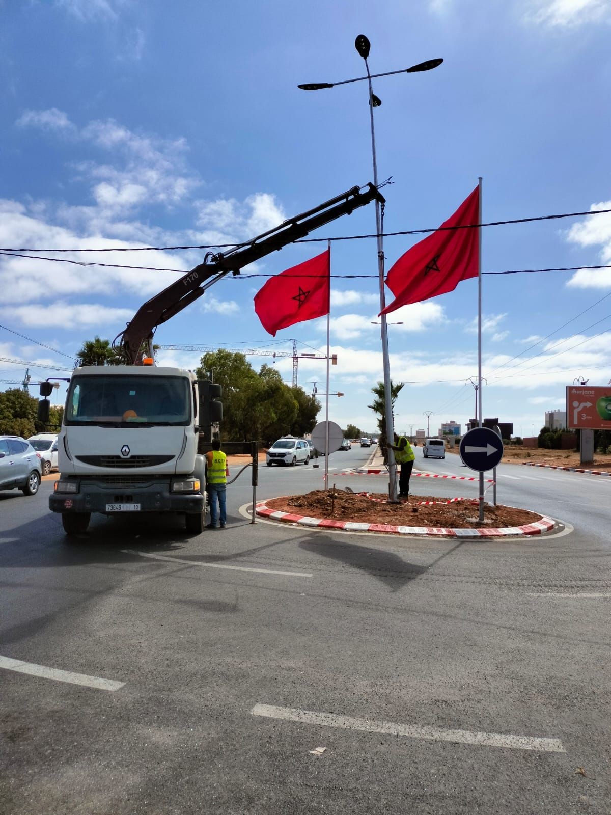 Travaux d'éclairage Public